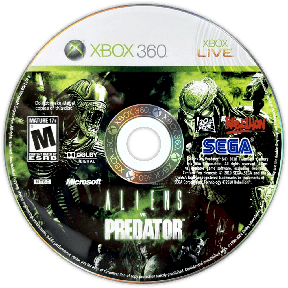 Aliens vs. Predator media 2 for Xbox 360